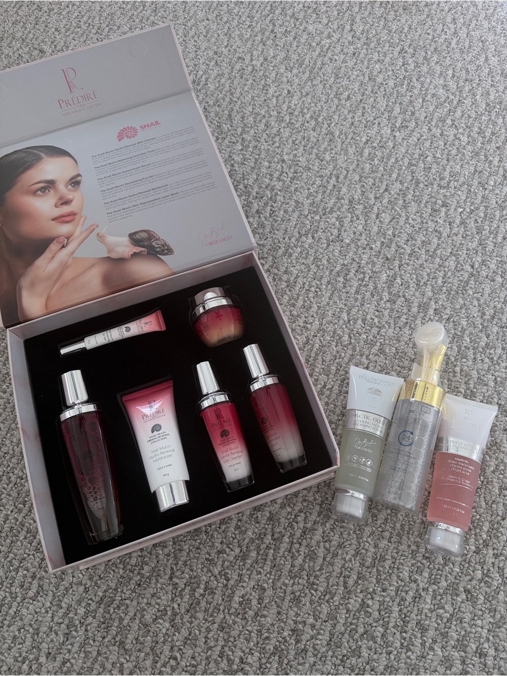 Predire Paris Inner-Cells Snail Mucin Firming 9 piece Bundle face wash Products